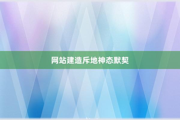 网站建造斥地神态默契